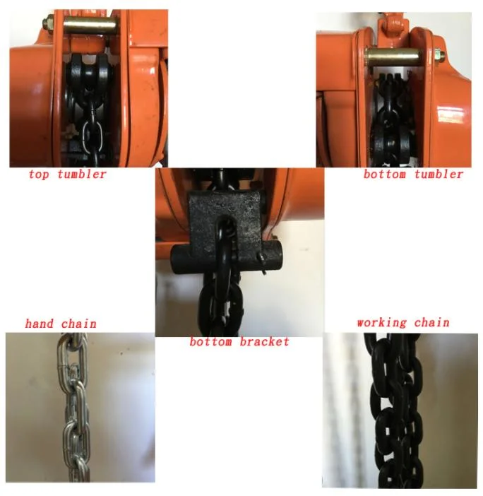 Hsc Chain Block Hoist 3 Ton Chain Pulley Block